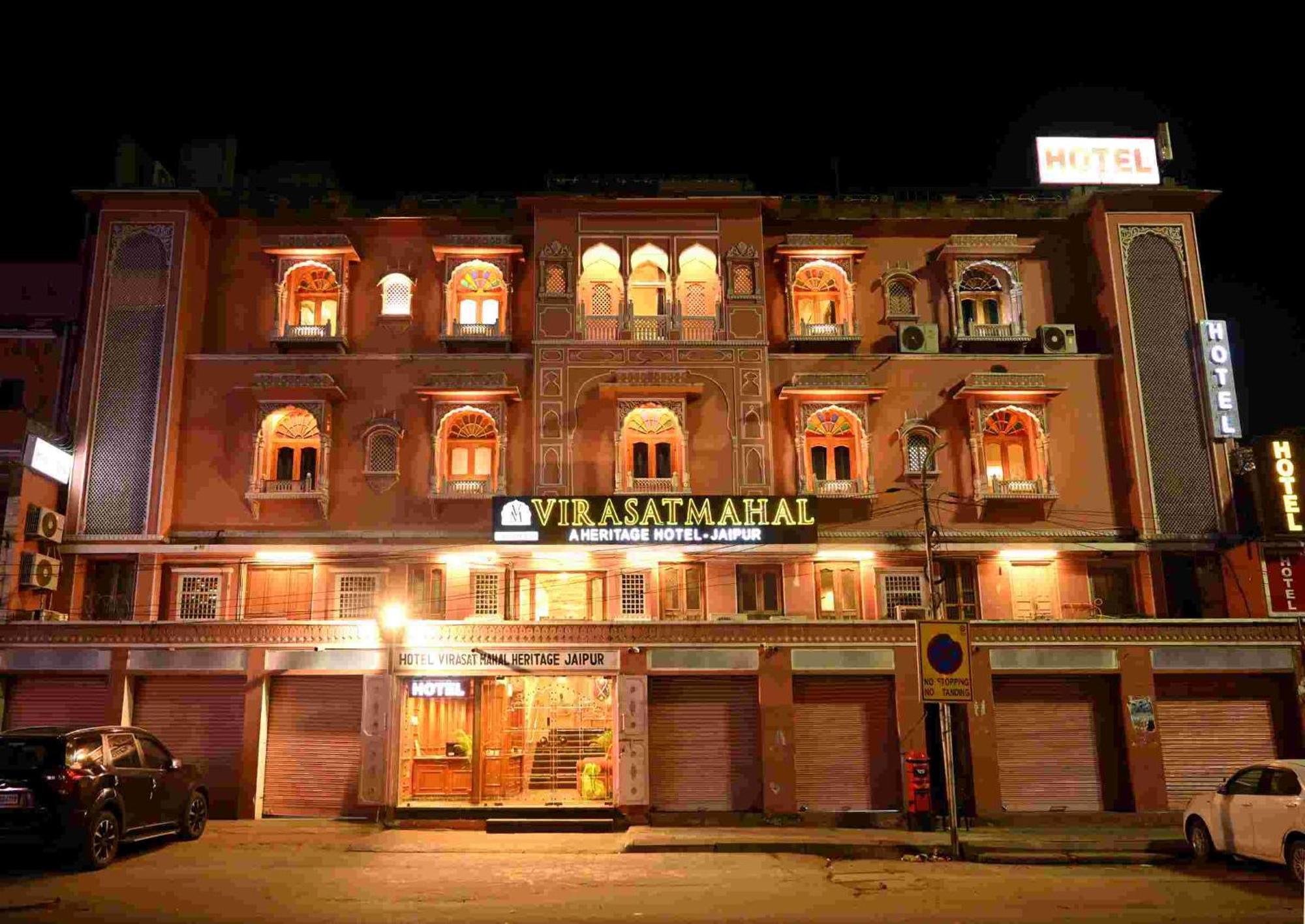 Virasat Mahal Heritage Hotel-Jaipur City Center Eksteriør bilde